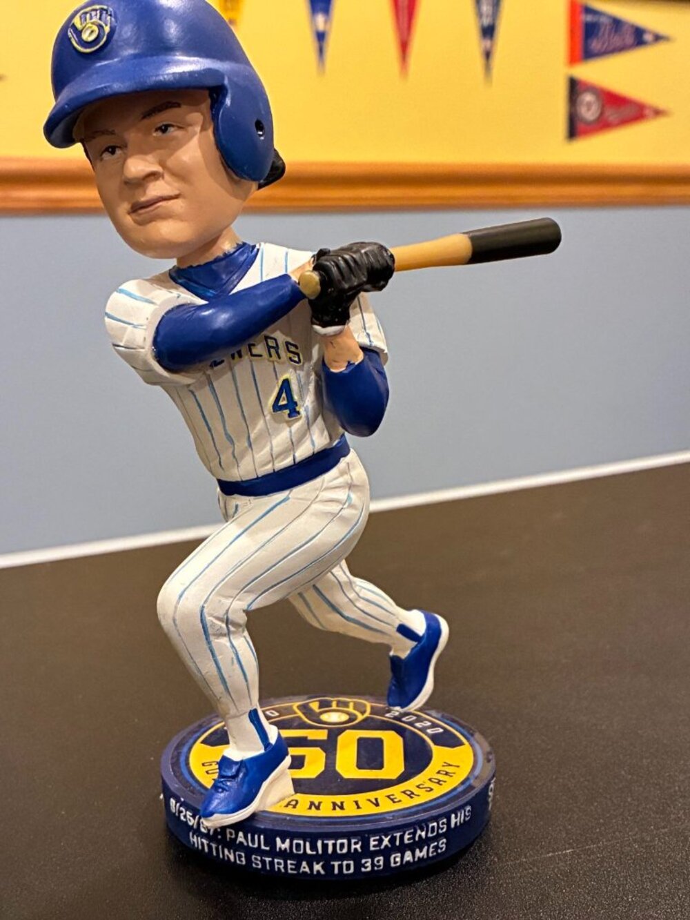 Paul Molitor Milwaukee Brewers Bobble Head